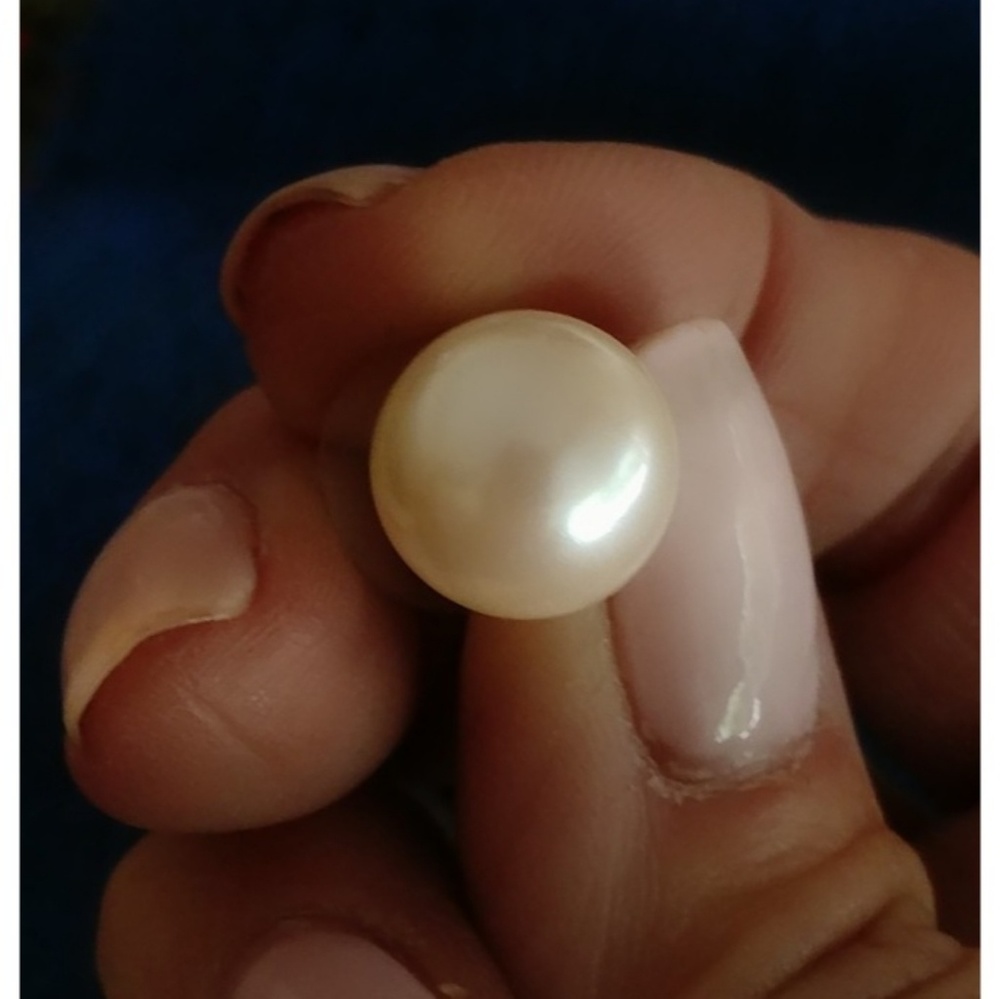 Faux Pearl Earrings
